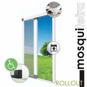 Mosquiteira Horizontal "Rollout" - NIENOR